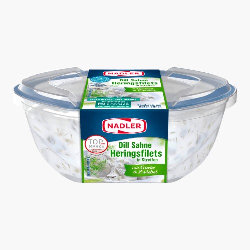 Nadler Dill Sahne Heringsfilets in Streifen 170g