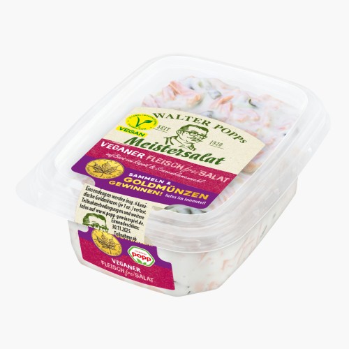 Popp Walter Popps Meistersalat Veganer Fleischfreisalat 150g
