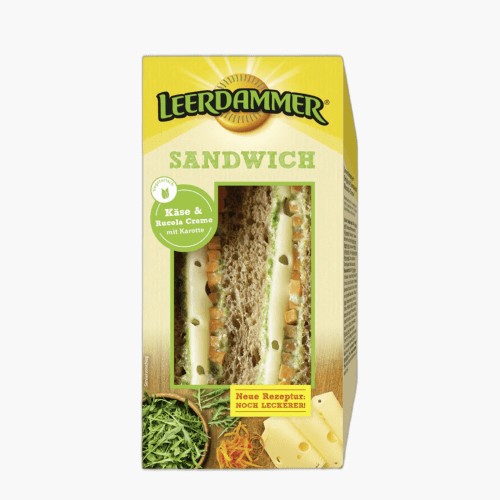 Leerdammer Sandwich Käse & Rucola 170g
