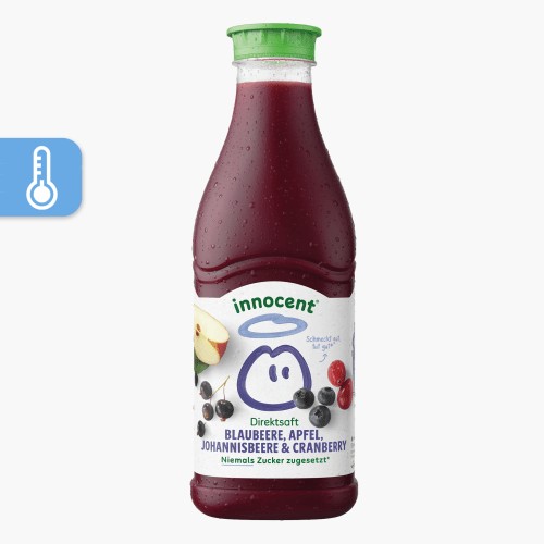 Innocent Direktsaft Blaubeere, Apfel, Johannisbeere & Cranberry 900ml