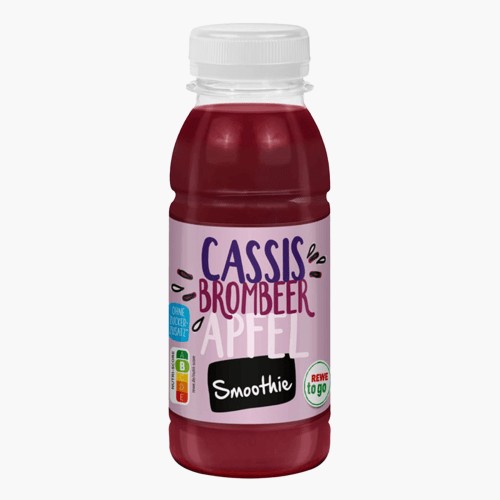 Rewe To Go Smoothie Cassis 250ml