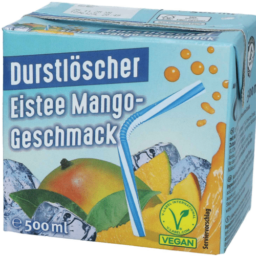 Durstlöscher Eistee Mango 0,5l