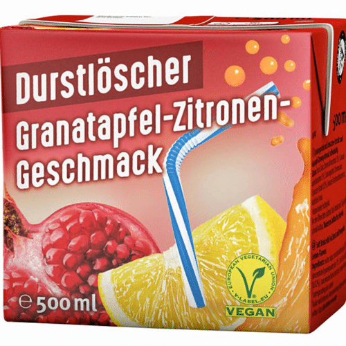 Durstlöscher Granatapfel-Zitrone 0,5l