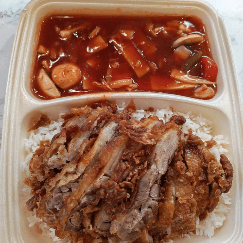 Ente nach Sichuan-Art (scharf)