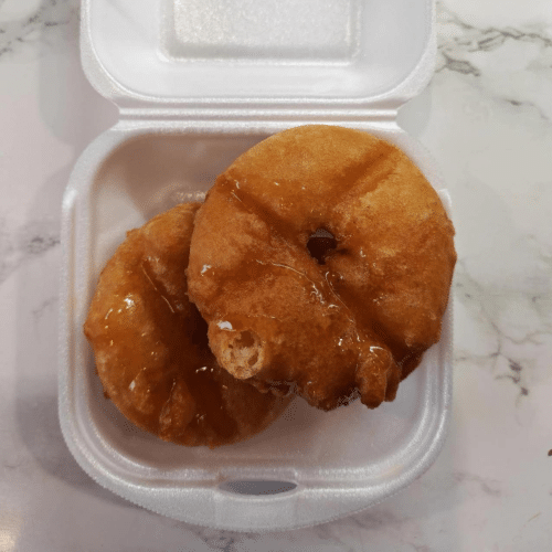 Gebackene Ananas