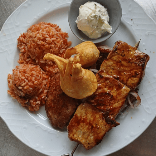 Akropolis Hausplatte