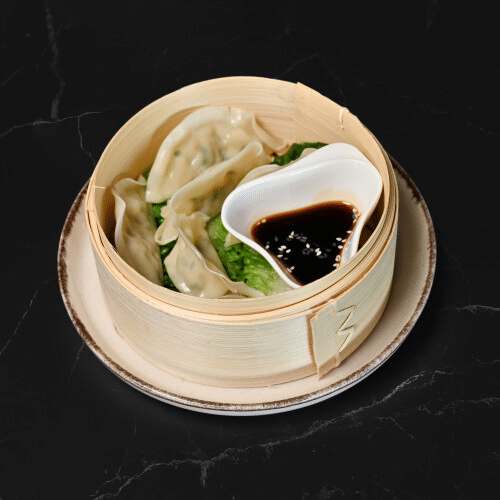 Gedämpfte Teigtaschen