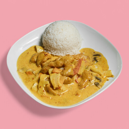 74a. Gebackener Fisch Curry