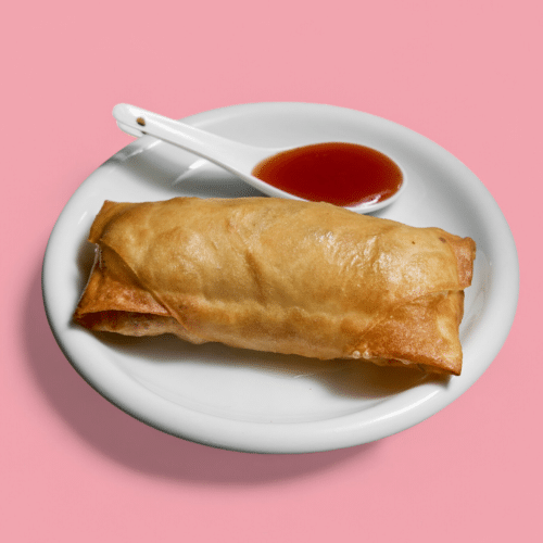 8. hausgemachte Frühlingsrolle