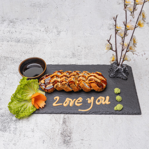 Crunchy Lachs Rolls