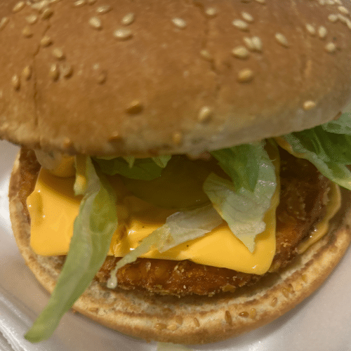 Crunchy Chicken Burger