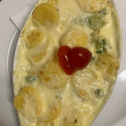 Gratin mit Brokkoli