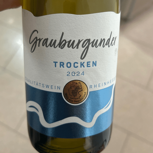 Grauburgunder  weiß Wein