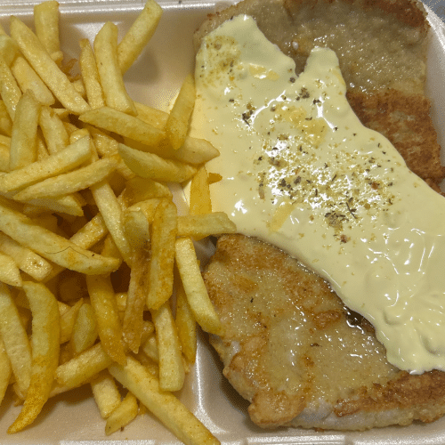 Hollandaise Schnitzel