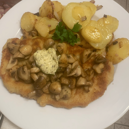 Holzfäller Schnitzel