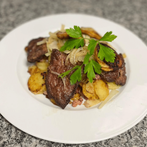 Kalbsleber Berliner Art