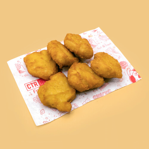 Chicken Nuggets (6 stück)