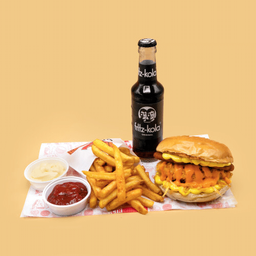 Sweet Chicken Burger Menü