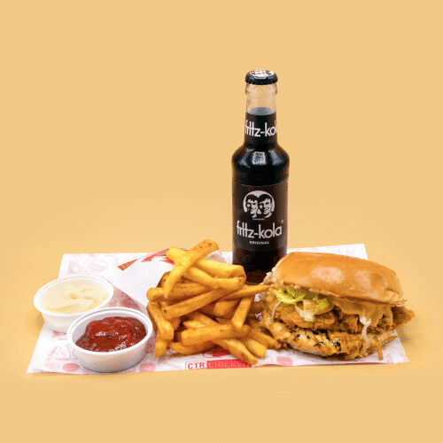 CTR Chicken Burger Menü