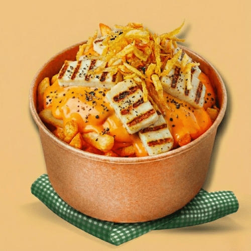 Halloumi Chili Cheese Bowl (vegetarisch)