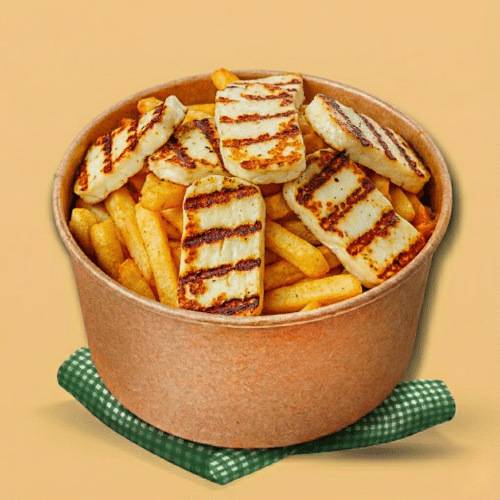 Halloumi Garlic Bowl (vegetarisch)