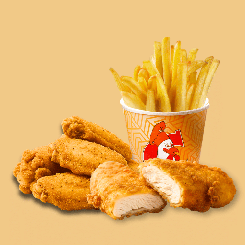 Tenders & Wings Menü