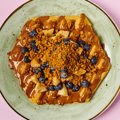 Lotus Crumble Waffle