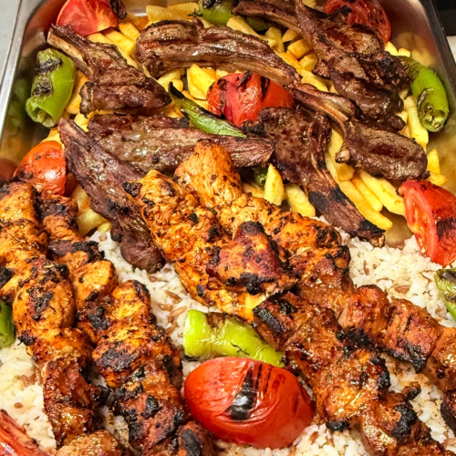 Grillteller für 4 Personen