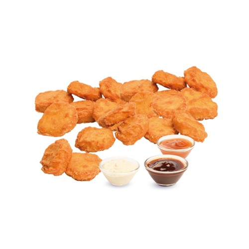 20 Nuggets & 3 Saucen