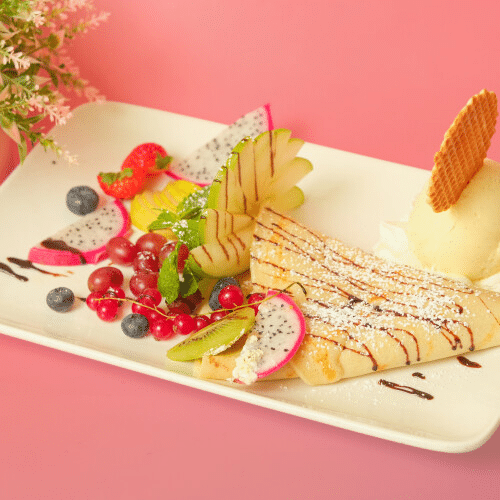 Crêpe Obst