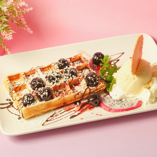 Waffel Amarena