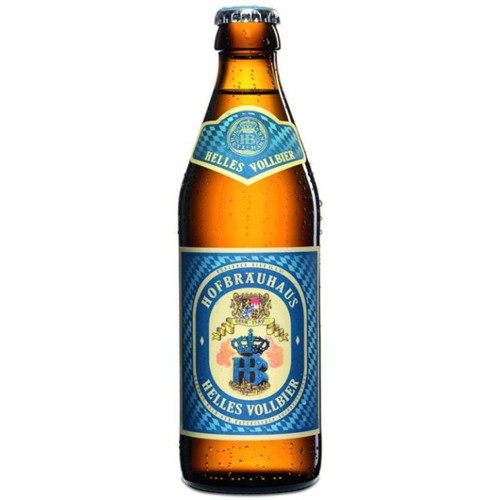 Hofbräuhaus Helles Vollbier 0.33l (MEHRWEG)