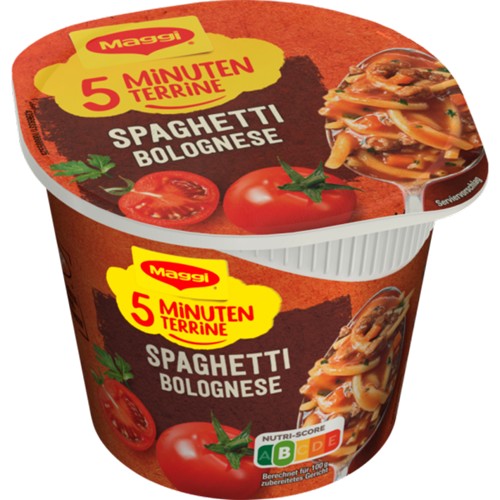 Maggi 5 Minuten Terrine Spaghetti Bolognese 60g