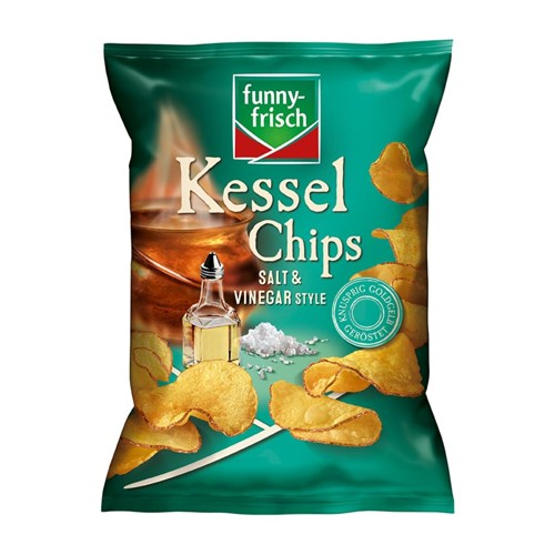 funny-frisch Kessel Chips Salt & Vinegar 120g