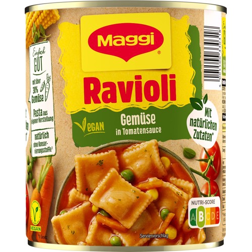 Maggi Gemüse Ravioli ohne Fleisch 800g