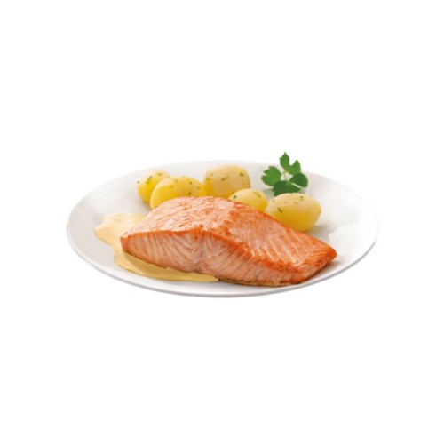 Norwegisches Lachsfilet Menü