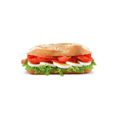 Alaska-Seelachs-Ei-Baguette