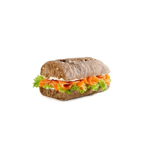 Räucherlachs Walnussbrot