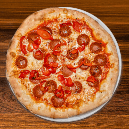 Pizza Diavolo (scharf)