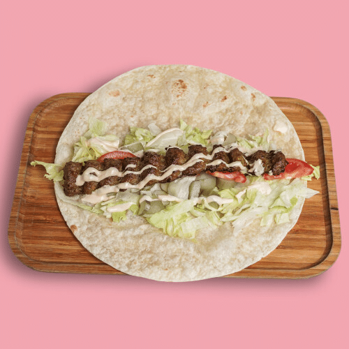 Kebab Kubideh Wrap
