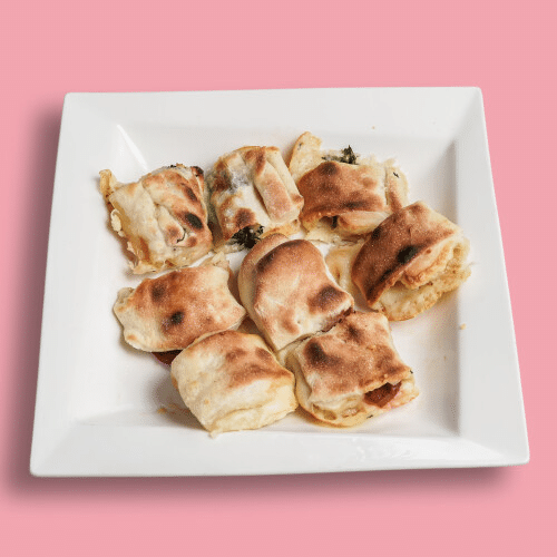 Pizzabrötchen mit Gouda