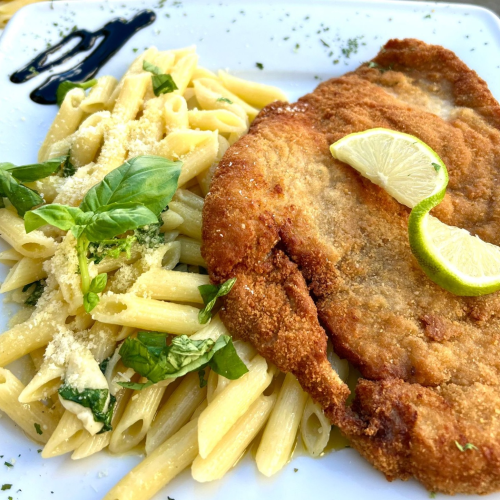 Paniertes Schnitzel