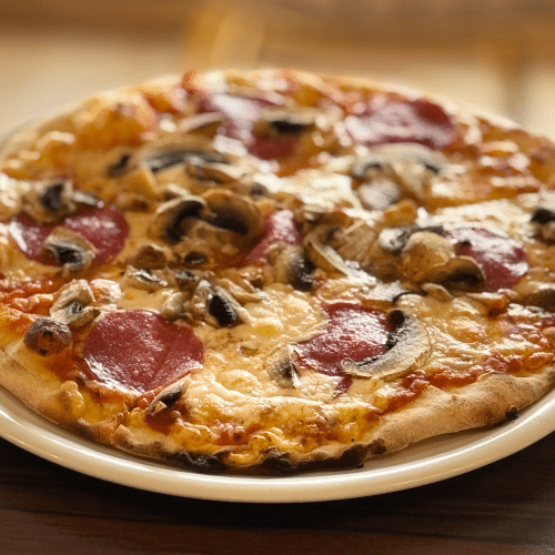 Pizza Salami-Funghi