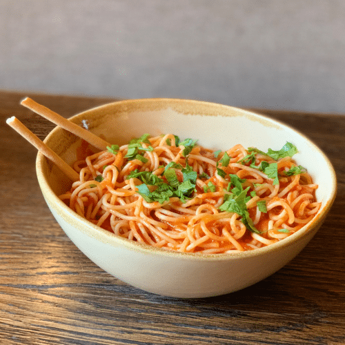 Spaghetti mit Tomatensauce
