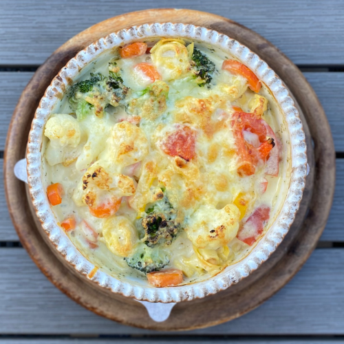 Tortelliniauflauf mit Gemüse