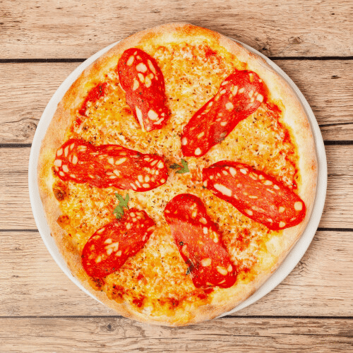 Pizza Salsiccia Piccante (scharf)