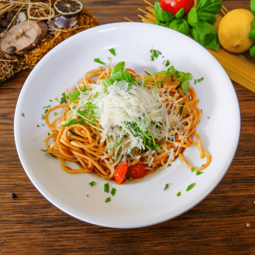 Spaghetti Zucchini e Rucola