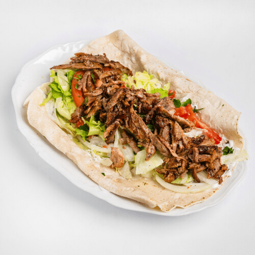 Dürüm Gyros mit Gyros Fleisch