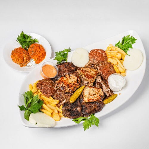 Poseidon platte für 3 Personen