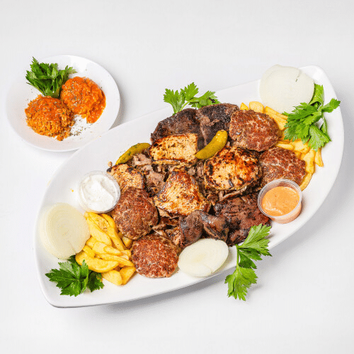 Poseidon platte für 4 Personen